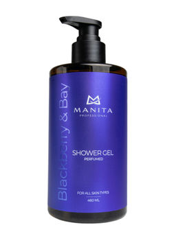 Manita Professional Гель для душа парфюмированный BLACKBERRY & BAY, 460 мл
