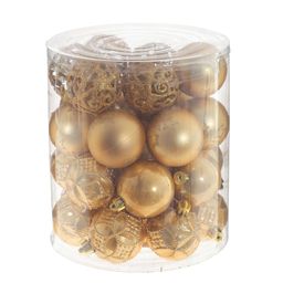 Набор из 30шт Украшение новогоднее Шар "Карнавал красок", D 6 см, L16 W16 H31 см