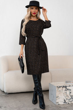 Платье Вики (черный) Р11-1226