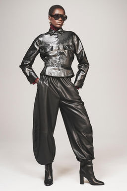 FAUX LEATHER PEPLUM JACKET - THE ITEM ZARA WOMAN