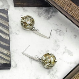 Серьги из муранского стекла