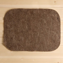 Коврик для бани Классический войлок, тёмный, 40х30см - Добропаровъ фото 3