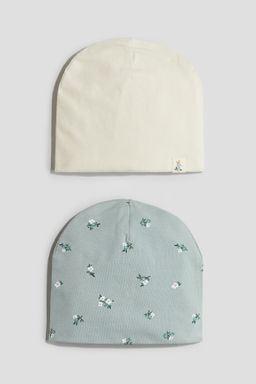 Pack de 2 gorros beanie en punto de algod?n - H&m фото 3