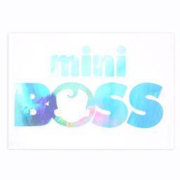Полимерные наклейки на шары Mini Boss, серебро - Страна карнавалия фото 2