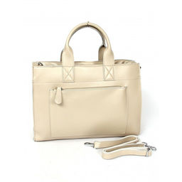 Сумка женская натуральная кожа RM-SH-8896-1, 1отд+карм/перег, плечевой ремень, бежевый SALE 261771 - Adelia фото 6