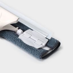 Окномойка бабочка, стальная телескопическая ручка, микрофибра, поворот на 180°, 27×7×114(137) см