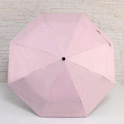 Зонт автоматический Однотонный, 3 сложения, 8 спиц, R = 48 см, цвет МИКС - Simaland фото 9