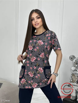 Женская пижама с бриджами - Bruno фото 3