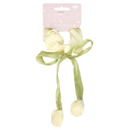 Резинка для волос арт. 71838 / 10 ТЮЛЬПАНЫ (в наборе: 1шт., б/р, вулканизированная резина, полиэстер