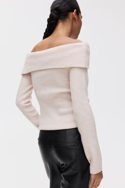 Top off-the-shoulder en punto de canal? - H&m фото 9
