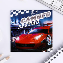 Цена за 20 шт. Блокнот 10х10, 16 листов в клетку Самый крутой - Artfox фото 2