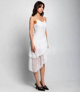 Сарафан #КТ625, белый