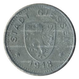 10 пфеннигов 1918 года Германия  Нотгельд (Гисен)