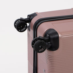 Чемодан большой 28 кодовый замок, цвет розовый - Simaland фото 8