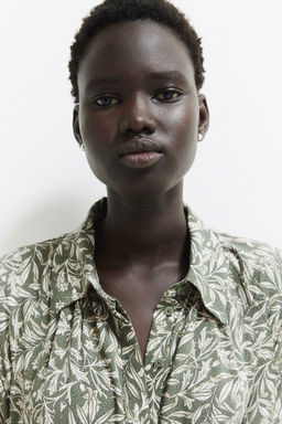 Vestido camisero midi - H&m фото 3