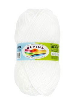Пряжа ALPINA MARTA 100% тактифил 5 шт. х 100 г 120 м  6 м