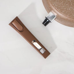 Сковорода 26см АП Гранит brown со съемной ручкой и стеклянной крышкой арт.С026806 - Мечта фото 7