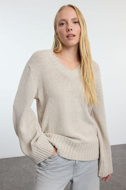 Tas More Sustainable Genis Kal?p Basic Triko Kazak TWOAW25KZ00304