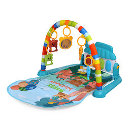 Коврик развивающий "Праздник у зверят" в коробке