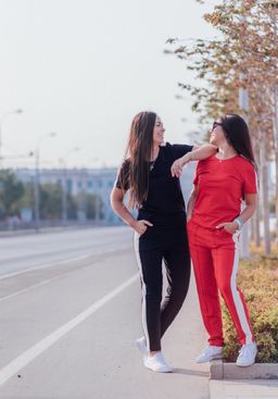 Футер 2х нитка КАЧЕСТВА ПЕНЬЕ 95% ХЛОПОК Костюм женский - Knitka wear фото 5