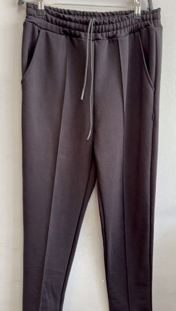 прямые брюки со стрелками футер 3хнитка