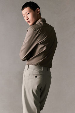 Camisa de facil planchado Slim Fit - H&m фото 5