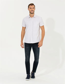 Bej Regular Fit K_sa Kollu G_mlek - Pierre cardin фото 3