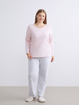 Bisiklet Yaka Kad?n Pijama Tak?m?