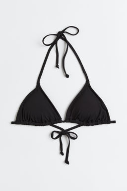Top de bikini de tri?ngulo con relleno