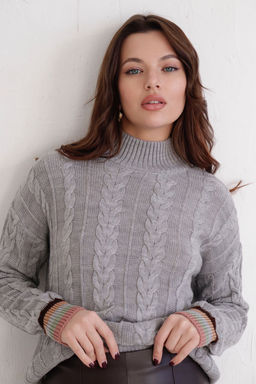 11002 Свитер серый - Martichelli фото 24