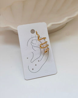 Серьги - кафф