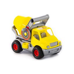 КонсТрак, автомобиль-бетоновоз (жёлтый) (в сеточке) - Полесье фото 9