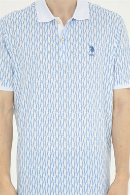 Мужская темно-синяя футболка - U.s. polo assn фото 6