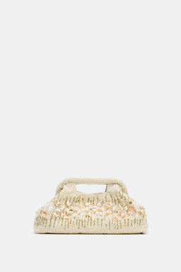 POUCH ABALORIOS / Crudo - Zara фото 2