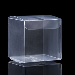 Цена за 5 шт. Складная коробка из PVC 7 х 7 х 7 см