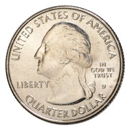 25 центов 2017 года D Национальные парки №37 Национальное историческое место Фредерика Дугласа