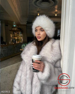 Шуба женская из искусственного меха