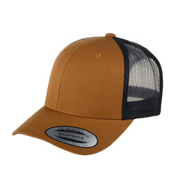 Бейсболка FLEXFIT арт. 6606T (рыжий / черный)