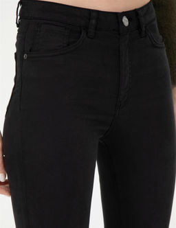 Siyah Skinny Fit Kanvas Pantolon - Pierre cardin фото 5