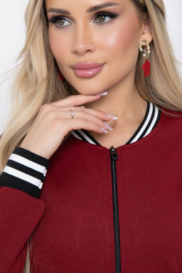 Бомбер Игра со стилем (красный) Б8547 - Lt collection фото 3