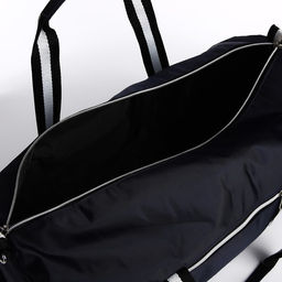 Сумка дорожная на молнии, наружный карман, отделение для обуви, длинный ремень, цвет синий - Simaland фото 4