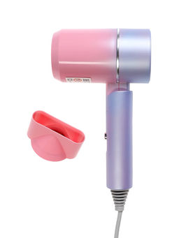 Фен LF-23, 800 Вт, 2 скорости, складная ручка, розово-сиреневый