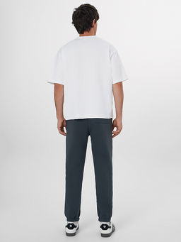 Теплые брюки джоггеры мужские зеленые с начесом - Mark formelle фото 6