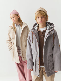 Парка демисезонная "Пепел" 7+