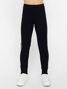 CRB wear/CWKG 70277-22-336 Брюки модель "легинсы" для девочки,черный/Ex.Cherubino