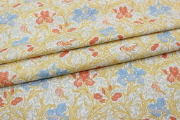 Импорт. хлопок Архелия цв.белый, ш.1.5м, хлопок-100%, 100гр/м.кв - Купава фото 5