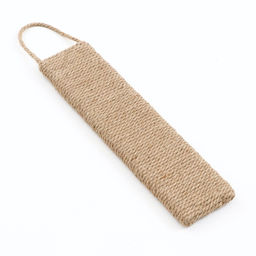 Когтеточка Пижон мини, джутовая настенная, двухсторонняя, 42 х 10 х 2 см (джут 6мм)  фото 2