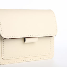 Сумка женская-мессенджер, цвет бежевый 17*14*6 см - Nazamok фото 3