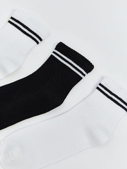 Kad?n D?z Patik ?orap 3l?