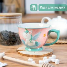 Кружка керамическая Единорог, 450 мл - Simaland фото 2